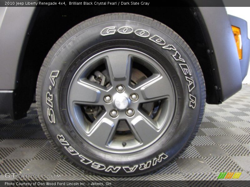 Brilliant Black Crystal Pearl / Dark Slate Gray 2010 Jeep Liberty Renegade 4x4