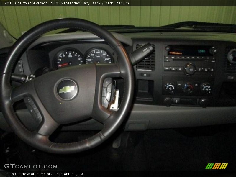 Black / Dark Titanium 2011 Chevrolet Silverado 1500 LS Extended Cab