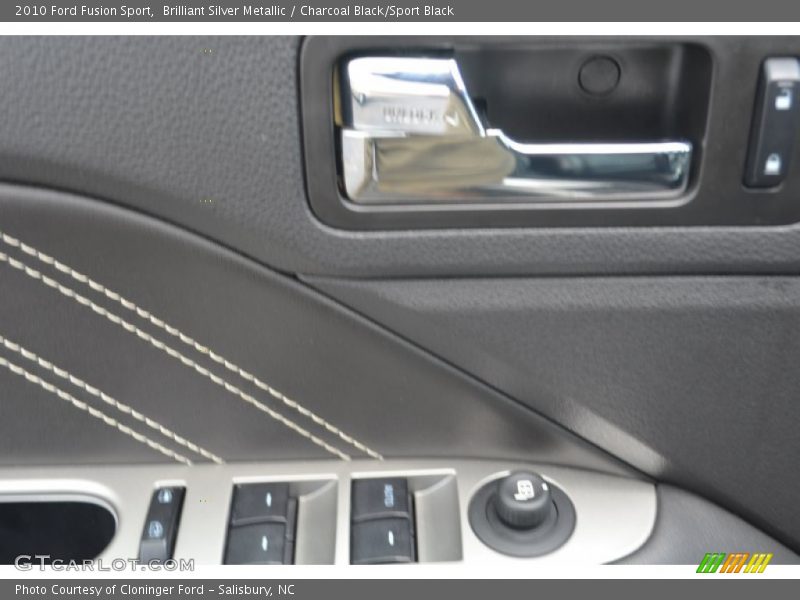Brilliant Silver Metallic / Charcoal Black/Sport Black 2010 Ford Fusion Sport
