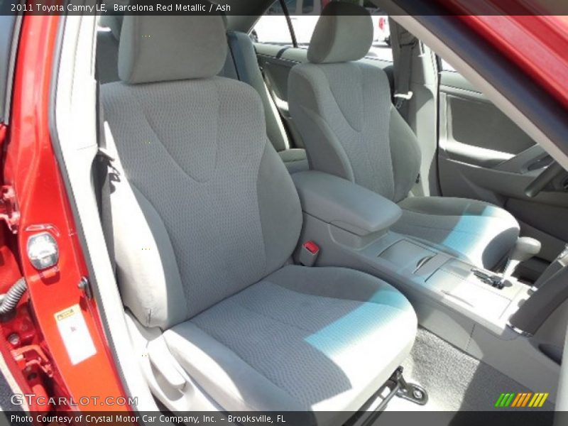 Barcelona Red Metallic / Ash 2011 Toyota Camry LE