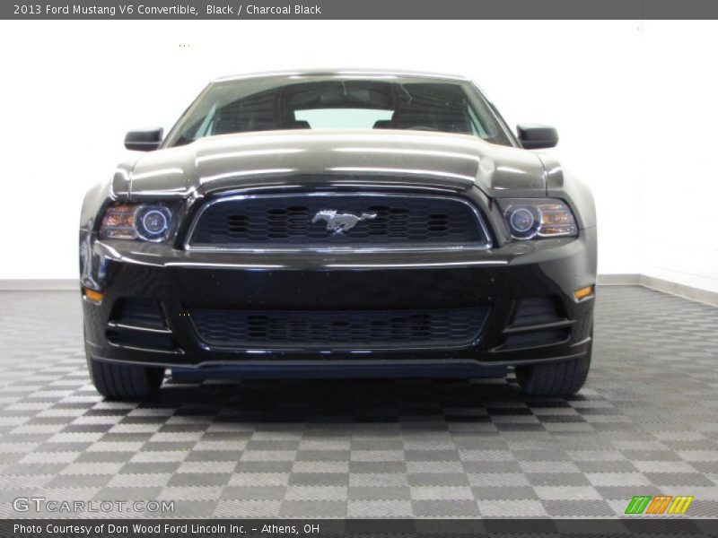 Black / Charcoal Black 2013 Ford Mustang V6 Convertible