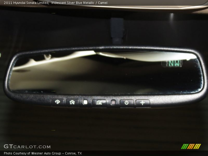 Iridescent Silver Blue Metallic / Camel 2011 Hyundai Sonata Limited