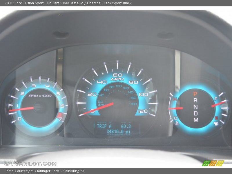 2010 Fusion Sport Sport Gauges