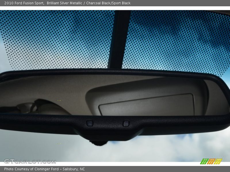 Brilliant Silver Metallic / Charcoal Black/Sport Black 2010 Ford Fusion Sport