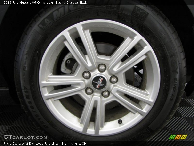 Black / Charcoal Black 2013 Ford Mustang V6 Convertible