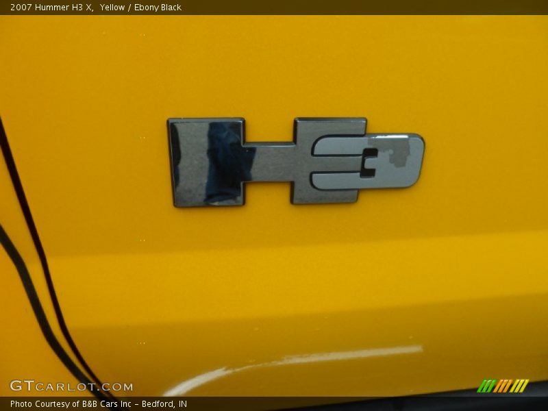 Yellow / Ebony Black 2007 Hummer H3 X