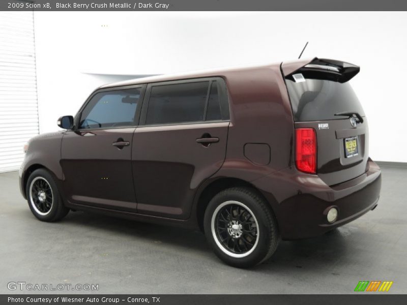 Black Berry Crush Metallic / Dark Gray 2009 Scion xB