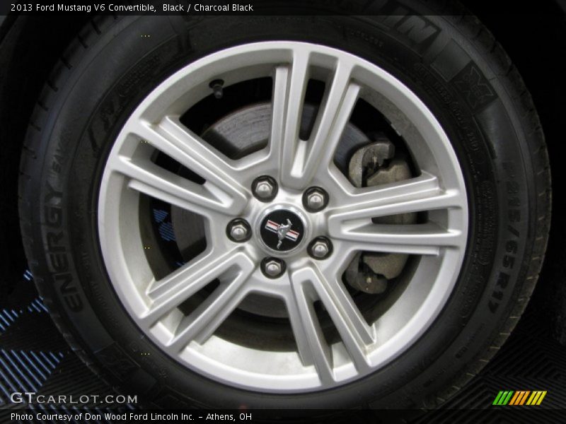 Black / Charcoal Black 2013 Ford Mustang V6 Convertible