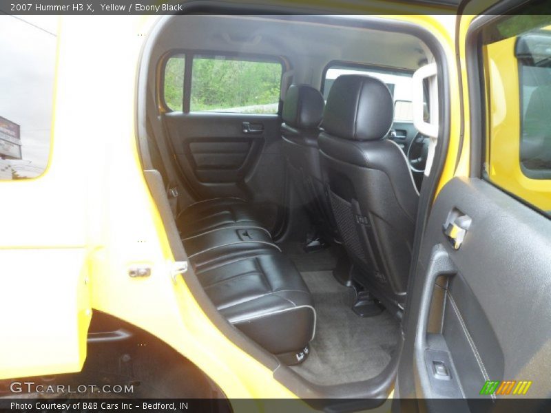 Yellow / Ebony Black 2007 Hummer H3 X