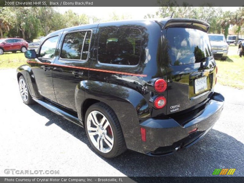 Black / Ebony Black/Red 2008 Chevrolet HHR SS