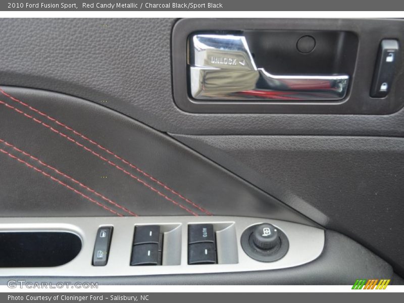 Red Candy Metallic / Charcoal Black/Sport Black 2010 Ford Fusion Sport
