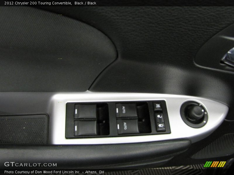 Black / Black 2012 Chrysler 200 Touring Convertible