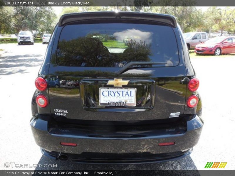 Black / Ebony Black/Red 2008 Chevrolet HHR SS
