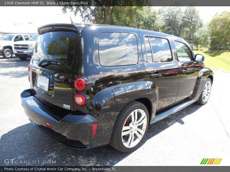 Black / Ebony Black/Red 2008 Chevrolet HHR SS