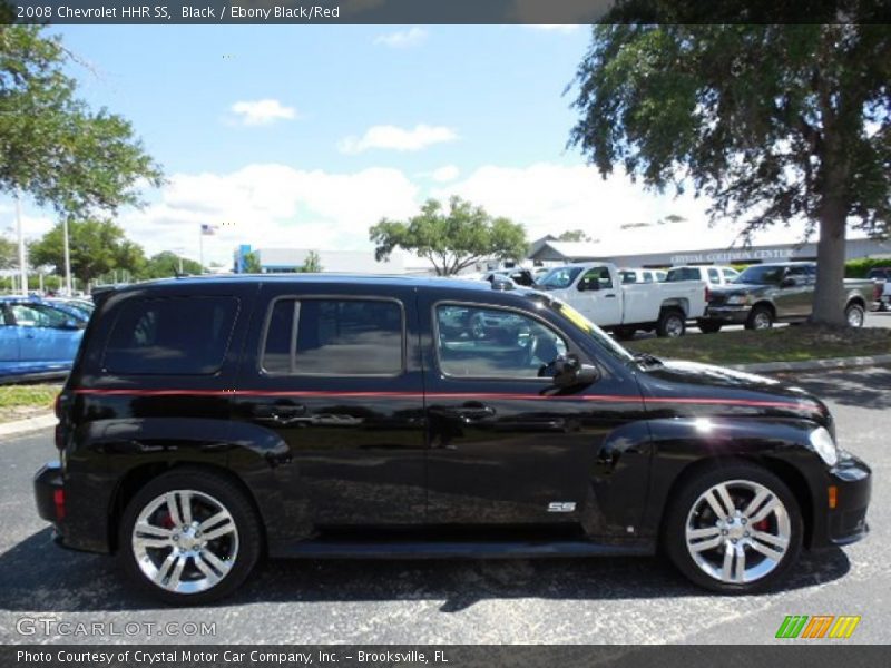 Black / Ebony Black/Red 2008 Chevrolet HHR SS