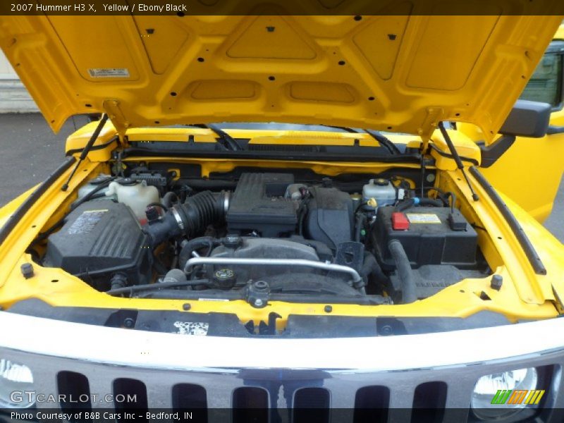 Yellow / Ebony Black 2007 Hummer H3 X