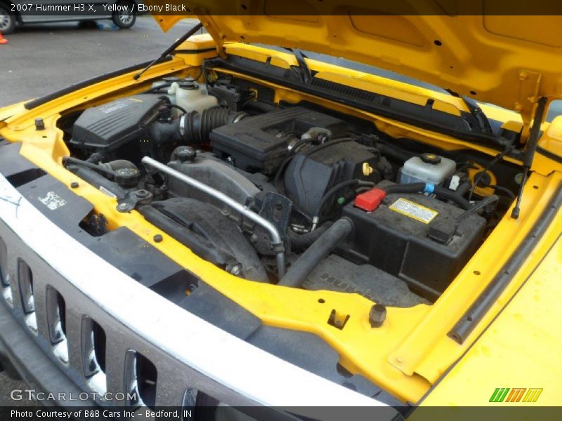 Yellow / Ebony Black 2007 Hummer H3 X