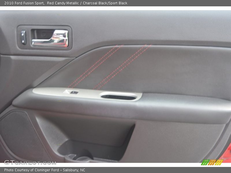 Red Candy Metallic / Charcoal Black/Sport Black 2010 Ford Fusion Sport