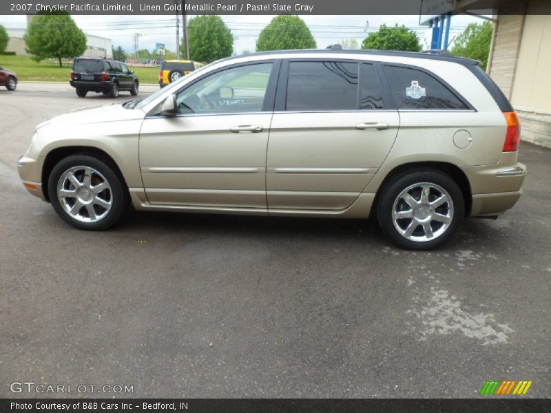 Linen Gold Metallic Pearl / Pastel Slate Gray 2007 Chrysler Pacifica Limited