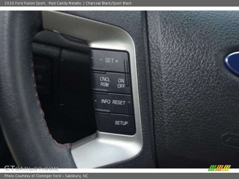 Controls of 2010 Fusion Sport