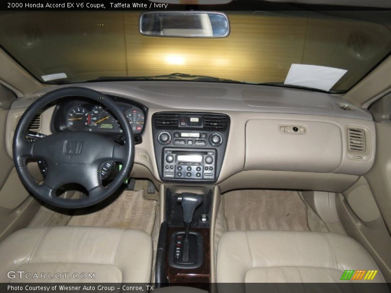 Dashboard of 2000 Accord EX V6 Coupe