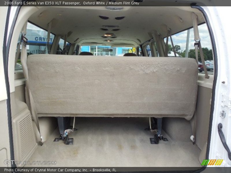 Oxford White / Medium Flint Grey 2006 Ford E Series Van E350 XLT Passenger