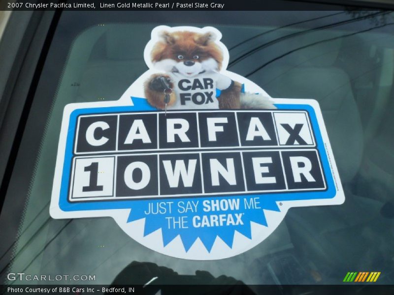 Linen Gold Metallic Pearl / Pastel Slate Gray 2007 Chrysler Pacifica Limited