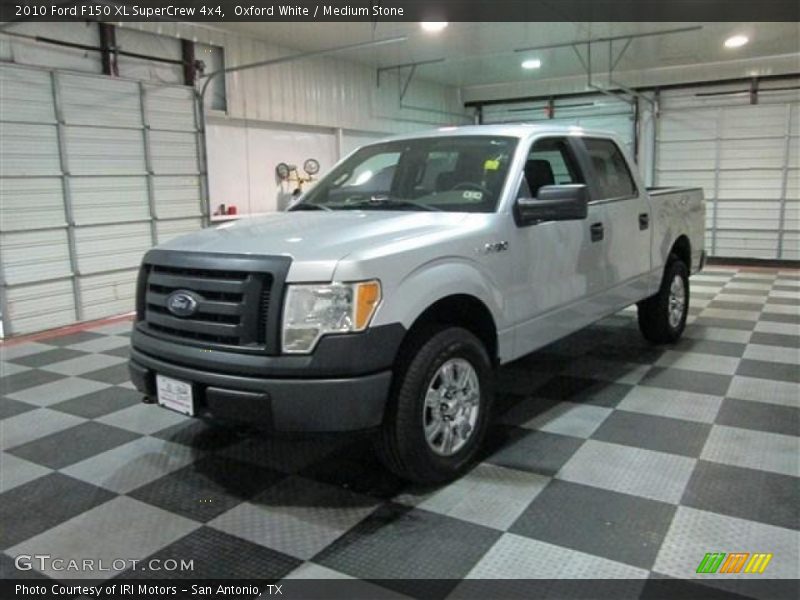 Oxford White / Medium Stone 2010 Ford F150 XL SuperCrew 4x4