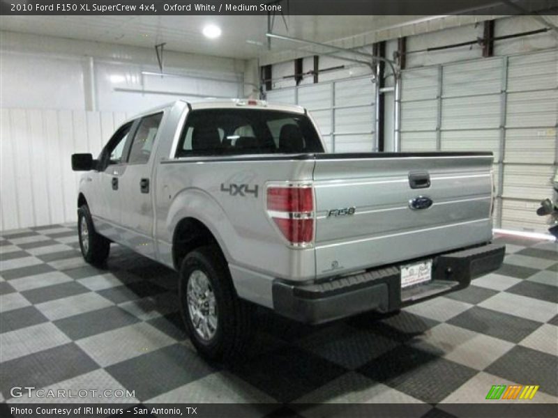 Oxford White / Medium Stone 2010 Ford F150 XL SuperCrew 4x4