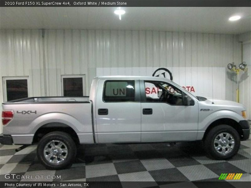 Oxford White / Medium Stone 2010 Ford F150 XL SuperCrew 4x4