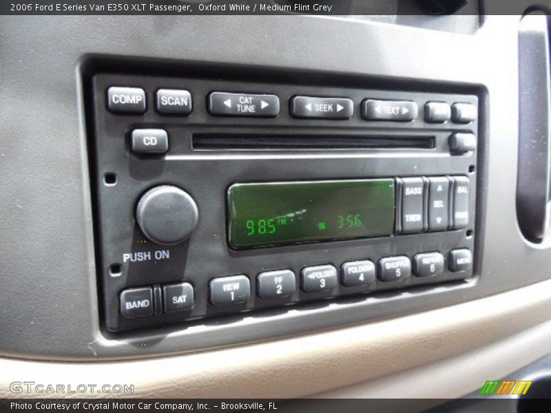 Oxford White / Medium Flint Grey 2006 Ford E Series Van E350 XLT Passenger