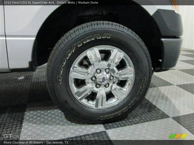 Oxford White / Medium Stone 2010 Ford F150 XL SuperCrew 4x4
