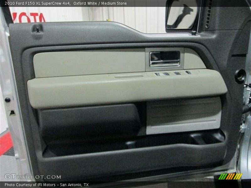 Oxford White / Medium Stone 2010 Ford F150 XL SuperCrew 4x4