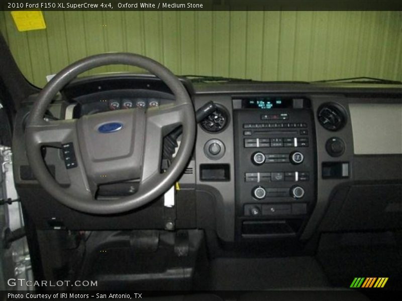 Oxford White / Medium Stone 2010 Ford F150 XL SuperCrew 4x4