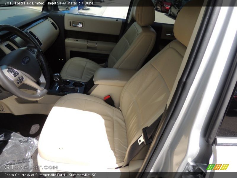 Ingot Silver Metallic / Dune 2013 Ford Flex Limited