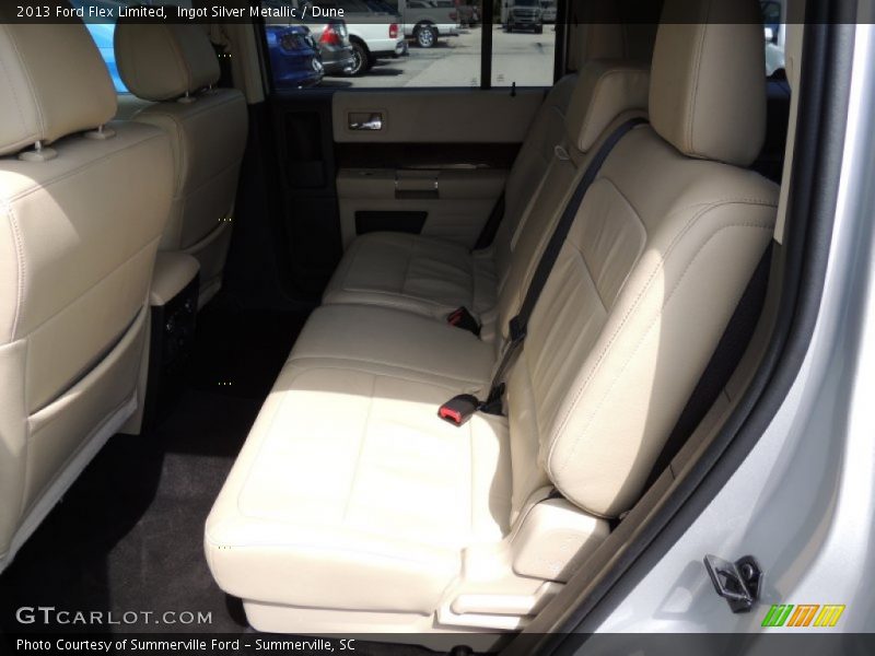 Ingot Silver Metallic / Dune 2013 Ford Flex Limited