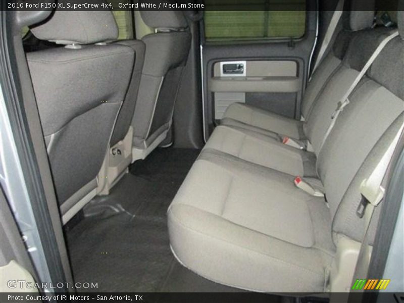 Oxford White / Medium Stone 2010 Ford F150 XL SuperCrew 4x4