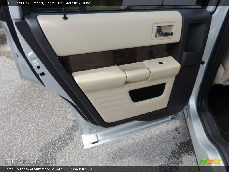 Ingot Silver Metallic / Dune 2013 Ford Flex Limited