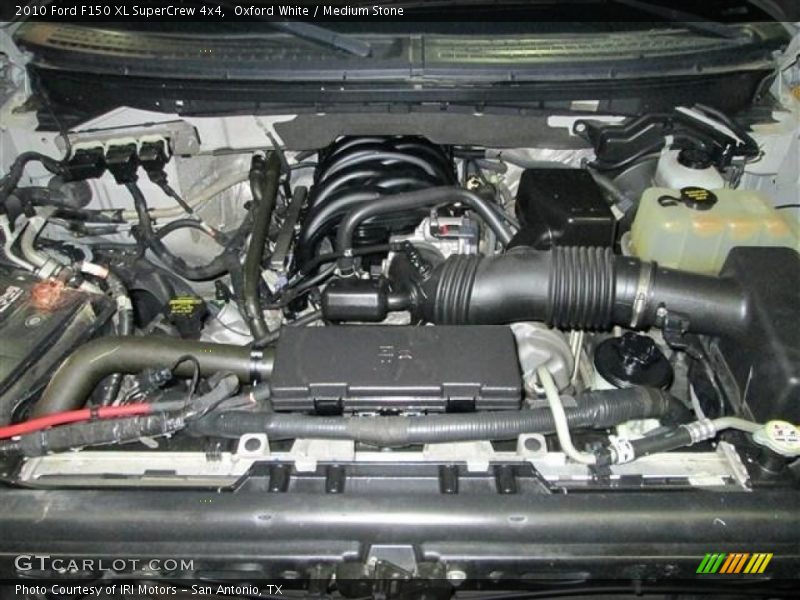 Oxford White / Medium Stone 2010 Ford F150 XL SuperCrew 4x4