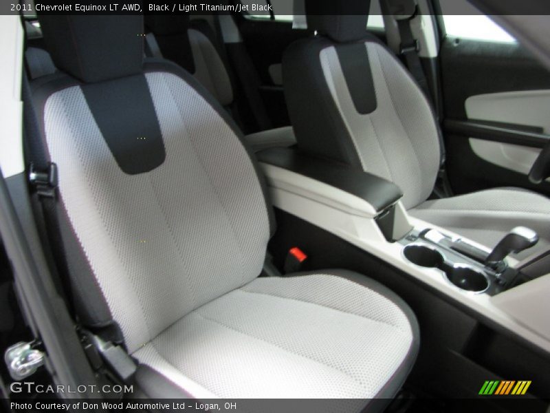 Black / Light Titanium/Jet Black 2011 Chevrolet Equinox LT AWD