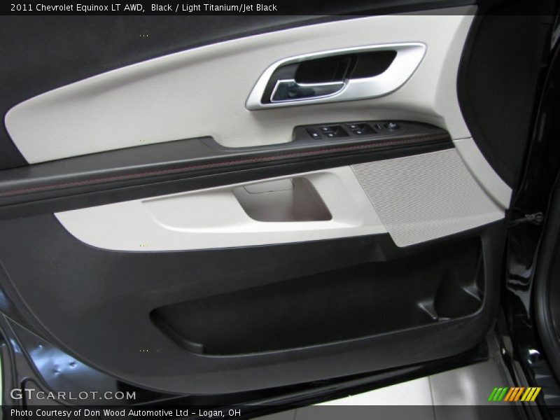 Black / Light Titanium/Jet Black 2011 Chevrolet Equinox LT AWD
