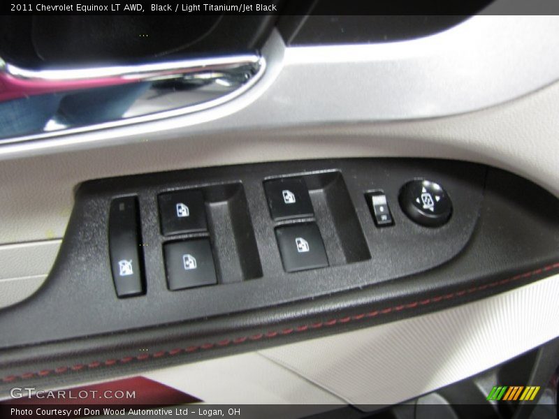 Black / Light Titanium/Jet Black 2011 Chevrolet Equinox LT AWD