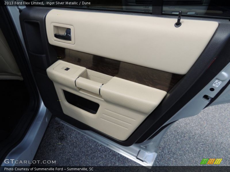 Ingot Silver Metallic / Dune 2013 Ford Flex Limited