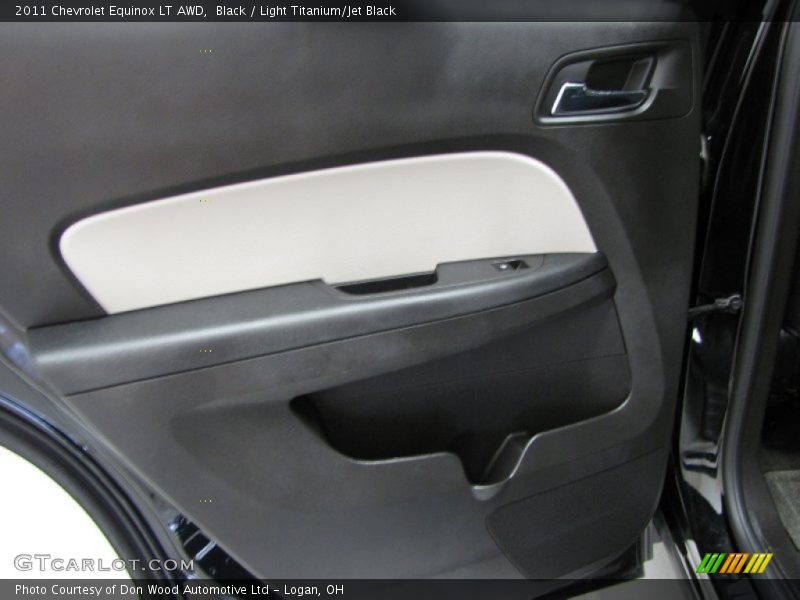 Black / Light Titanium/Jet Black 2011 Chevrolet Equinox LT AWD