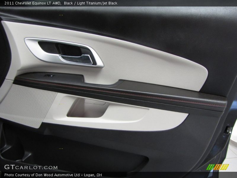 Black / Light Titanium/Jet Black 2011 Chevrolet Equinox LT AWD