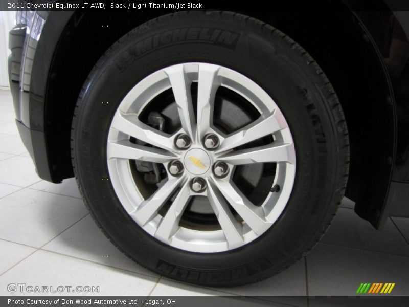 Black / Light Titanium/Jet Black 2011 Chevrolet Equinox LT AWD