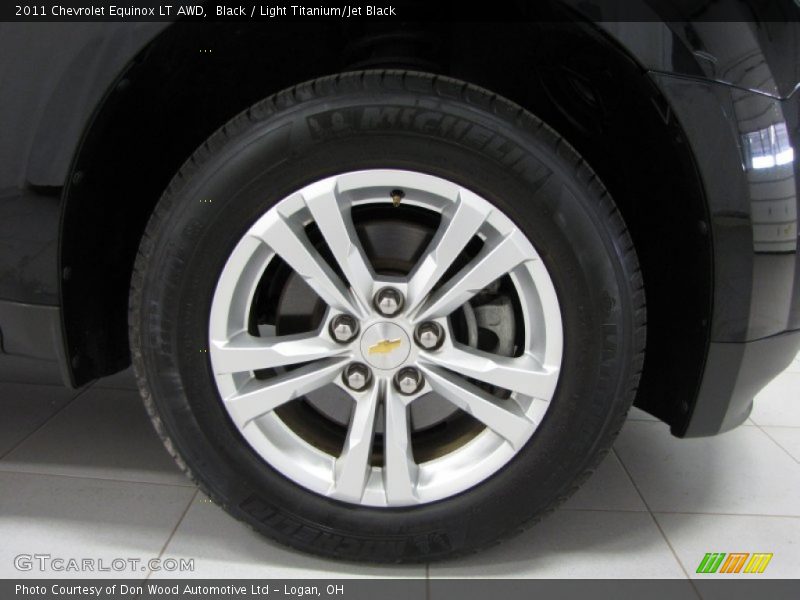 Black / Light Titanium/Jet Black 2011 Chevrolet Equinox LT AWD