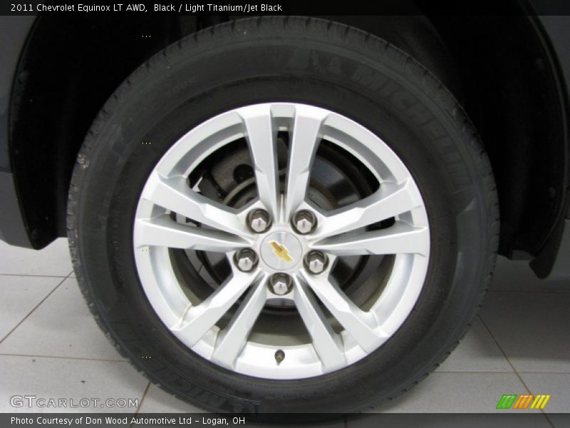 Black / Light Titanium/Jet Black 2011 Chevrolet Equinox LT AWD