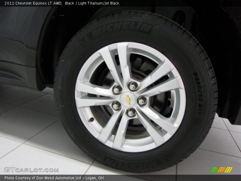 Black / Light Titanium/Jet Black 2011 Chevrolet Equinox LT AWD