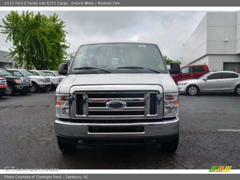 Oxford White / Medium Flint 2013 Ford E Series Van E250 Cargo